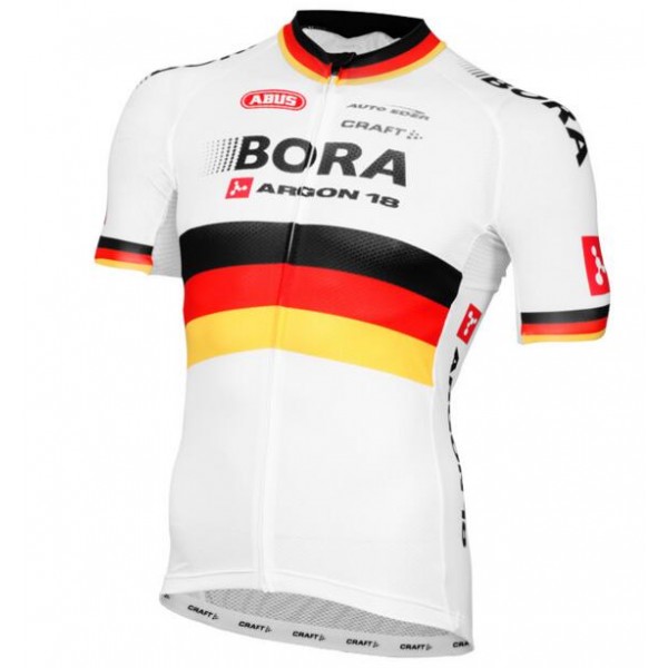 2016 Bora Argon 18 Radtrikot Kurzarm Weiß DLCB137 2016 Bora Argon 18 Radtrikot Kurzarm Weiß DLCB137