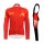 2016 CCCP Fahrradbekleidung Radtrikot Satz Langarm und Lange Trägerhose 01 FHUE709