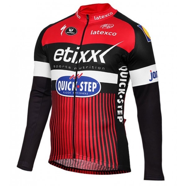 2016 Etixx-Quick Step TDF Ausgabe Rot Radtrikot Langarm MNLW554 2016 Etixx-Quick Step TDF Ausgabe Rot Radtrikot Langarm MNLW554