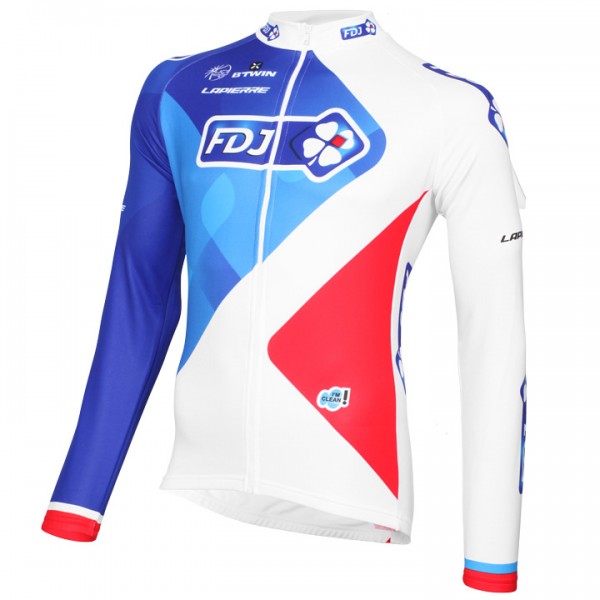 2016 FDJ Fahrradtrikot Langarm UKNK989 2016 FDJ Fahrradtrikot Langarm UKNK989