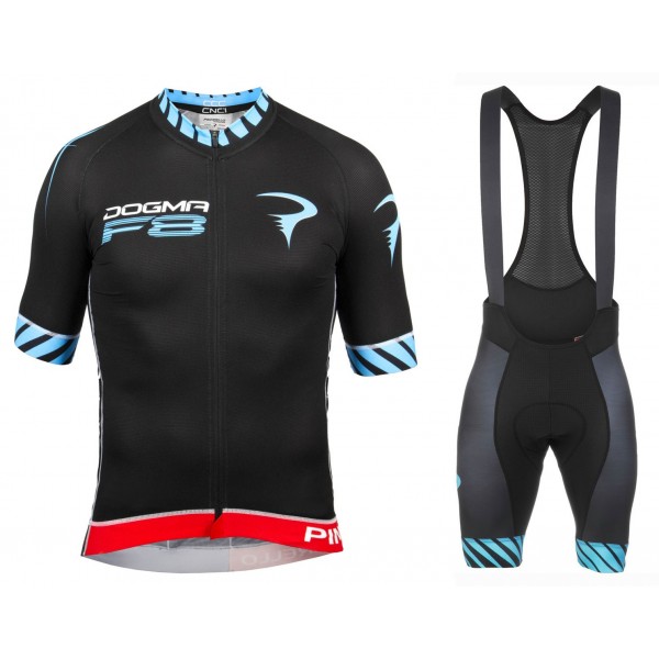 2016 Pinarello Dogma F8 schwarz-blau Fahrradbekleidung Satz Radtrikot Kurzarm+Kurz Trägerhose CAVE396 2016 Pinarello Dogma F8 schwarz-blau Fahrradbekleidung Satz Radtrikot Kurzarm+Kurz Trägerhose CAVE396