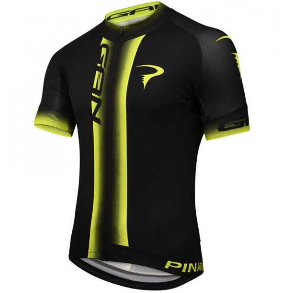 2016 Pinarello Gan Fahrradbekleidung Kurzarm Radtrikot schwarz jaune DSNA782 2016 Pinarello Gan Fahrradbekleidung Kurzarm Radtrikot schwarz jaune DSNA782