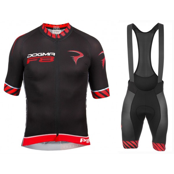 2016 Pinarello Dogma F8 schwarz-rot Fahrradbekleidung Radtrikot und Trägerhosen Set OHDQ463 2016 Pinarello Dogma F8 schwarz-rot Fahrradbekleidung Radtrikot und Trägerhosen Set OHDQ463