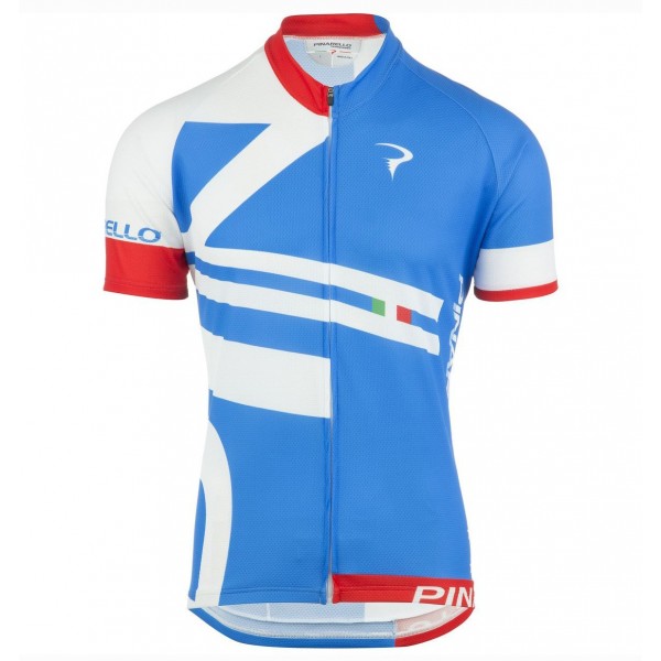 2016 Pinarello Bandiera blau-Weiß Radtrikot Kurzarm YXJB372 2016 Pinarello Bandiera blau-Weiß Radtrikot Kurzarm YXJB372