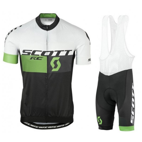 2016 Scott RC Grün Fahrradbekleidung Satz Fahrradtrikot Kurzarm Trikot und Kurz Trägerhose BVDM292 2016 Scott RC Grün Fahrradbekleidung Satz Fahrradtrikot Kurzarm Trikot und Kurz Trägerhose BVDM292