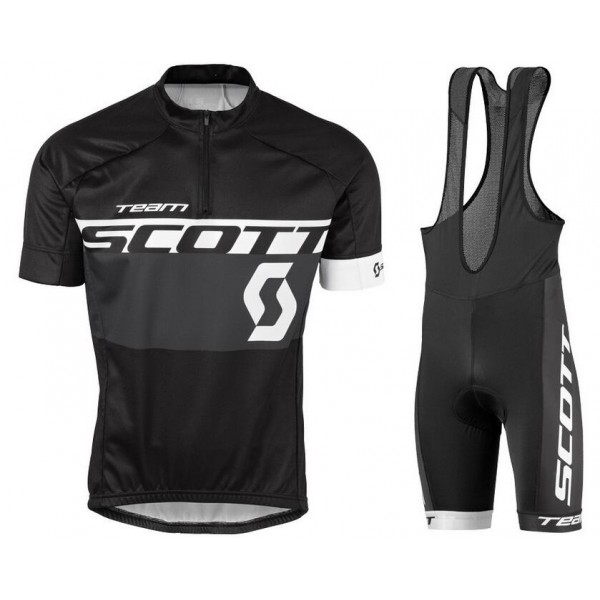 2016 Scott schwarz Weiß Fahrradbekleidung Satz Fahrradtrikot Kurzarm Trikot und Kurz Trägerhose CKOA960 2016 Scott schwarz Weiß Fahrradbekleidung Satz Fahrradtrikot Kurzarm Trikot und Kurz Trägerhose CKOA960
