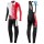 2016 Specialized Pro Team SZK Weiß-Rot thermisch Fahrradbekleidung Satz Radtrikot Langarm+Lang Trägerhose YPID880