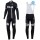2016 Sportful Italy IT Schwarz thermisch Fahrradbekleidung Satz Radtrikot Langarm+Lang Trägerhose CLFF756