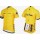 2016 Strava Radtrikot Kurzarm gelb WOGT675