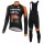 2016 Trek Selle San Marco Fahrradbekleidung Radtrikot Satz Langarm und Lange Trägerhose AOOW763