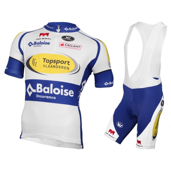 2016 TopSport Vlaanderen-Balois Fahrradbekleidung Satz Fahrradtrikot Kurzarm Trikot und Kurz Trägerhose YKMJ103 2016 TopSport Vlaanderen-Balois Fahrradbekleidung Satz Fahrradtrikot Kurzarm Trikot und Kurz Trägerhose YKMJ103