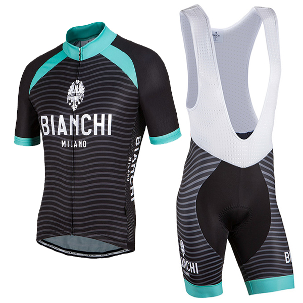 Bianchi Milano 2017 Fahrradbekleidung Satz Radtrikot Kurzarm+Kurz Trägerhose A3 631GHWG Bianchi Milano 2017 Fahrradbekleidung Satz Radtrikot Kurzarm+Kurz Trägerhose A3 631GHWG