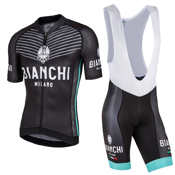 Bianchi Milano 2017 Fahrradbekleidung Satz Radtrikot Kurzarm+Kurz Trägerhose A5 723GLGF Bianchi Milano 2017 Fahrradbekleidung Satz Radtrikot Kurzarm+Kurz Trägerhose A5 723GLGF