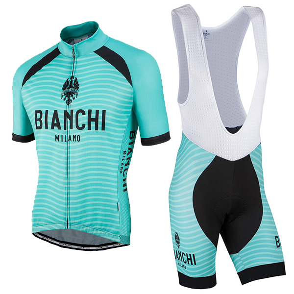Bianchi Milano 2017 Fahrradbekleidung Satz Radtrikot Kurzarm+Kurz Trägerhose A1 932YRXK Bianchi Milano 2017 Fahrradbekleidung Satz Radtrikot Kurzarm+Kurz Trägerhose A1 932YRXK
