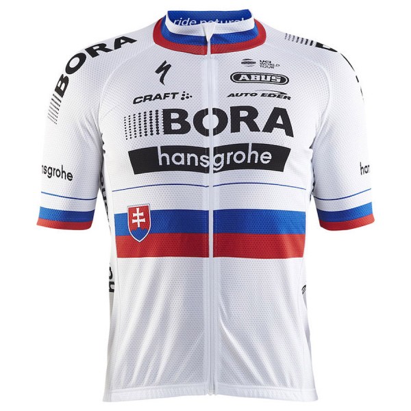 BORA Hansgrohe Pro Team 2017 Champion Slovaque Radtrikot Kurzarm 751TUHA BORA Hansgrohe Pro Team 2017 Champion Slovaque Radtrikot Kurzarm 751TUHA