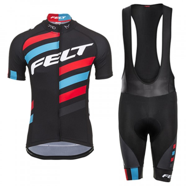 2017 Felt Fahrradbekleidung Satz Radtrikot Kurzarm+Kurz Trägerhose Schwarz 583PRTZ 2017 Felt Fahrradbekleidung Satz Radtrikot Kurzarm+Kurz Trägerhose Schwarz 583PRTZ