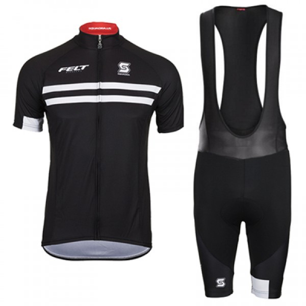 2017 Felt Schwarz Fahrradbekleidung Satz Radtrikot Kurzarm+Kurz Trägerhose 791ZCDJ 2017 Felt Schwarz Fahrradbekleidung Satz Radtrikot Kurzarm+Kurz Trägerhose 791ZCDJ