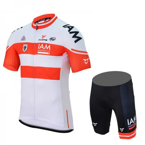 IAM 2017 Austrian Champion Fahrradbekleidung Satz Radtrikot Kurzarm+Kurz Radhose 244CFKB IAM 2017 Austrian Champion Fahrradbekleidung Satz Radtrikot Kurzarm+Kurz Radhose 244CFKB