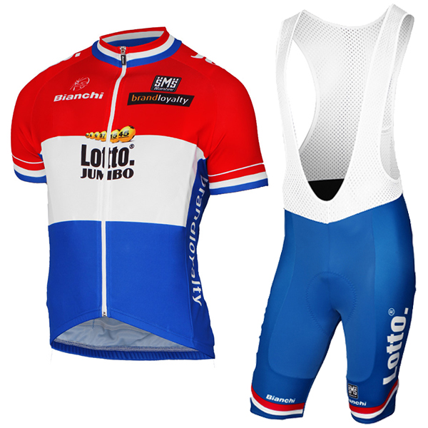 2017 LOTTO JUMBO Netherlands Rot Blau Fahrradbekleidung Satz Radtrikot Kurzarm+Kurz Trägerhose 885AGBB 2017 LOTTO JUMBO Netherlands Rot Blau Fahrradbekleidung Satz Radtrikot Kurzarm+Kurz Trägerhose 885AGBB