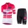 2017 Nalini PRO dolomiti Damen Rosa Fahrradbekleidung Satz Radtrikot Kurzarm+Kurz Trägerhose 251IVRS