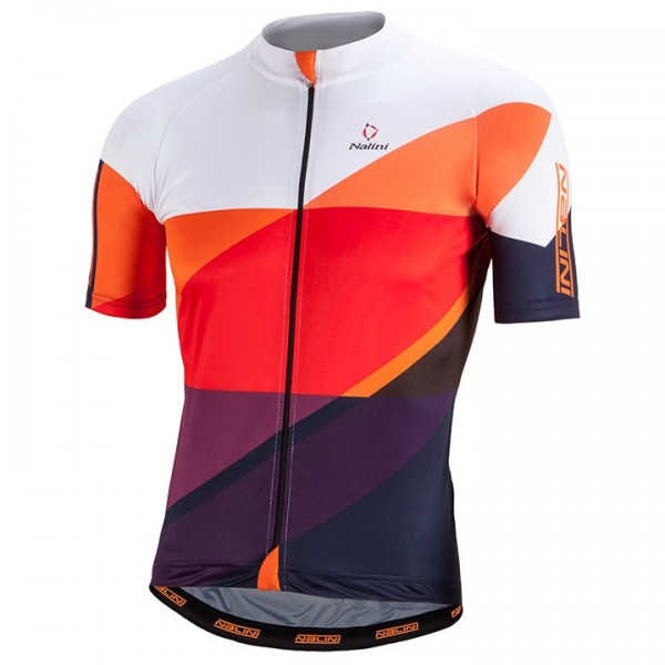 2017 Nalini PRO Campione Weiß-Orange Radtrikot Kurzarm 288BXRZ 2017 Nalini PRO Campione Weiß-Orange Radtrikot Kurzarm 288BXRZ