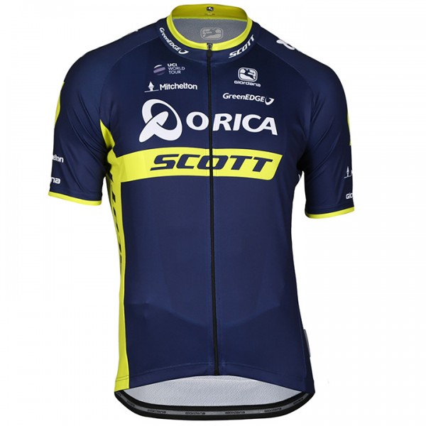 2017 Orica Scott Radtrikot Kurzarm 911UIGV 2017 Orica Scott Radtrikot Kurzarm 911UIGV