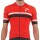 2017 Pinarello Corsa Radtrikot Kurzarm-Rot Schwarz 661DRZS