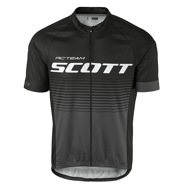2017 Scott Rc Schwarz Grau Radtrikot Kurzarm 158LUSW