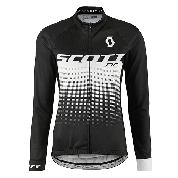 2017 Scott Rc Damen Schwarz Weiß Radtrikot Langarm 683WNAH 2017 Scott Rc Damen Schwarz Weiß Radtrikot Langarm 683WNAH