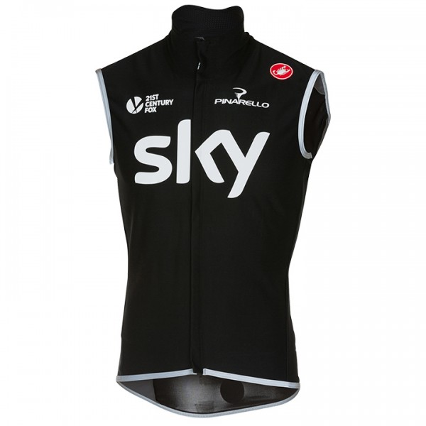 2017 Sky Pro ärmelloses Trikot Schwarz 681HPZN 2017 Sky Pro ärmelloses Trikot Schwarz 681HPZN