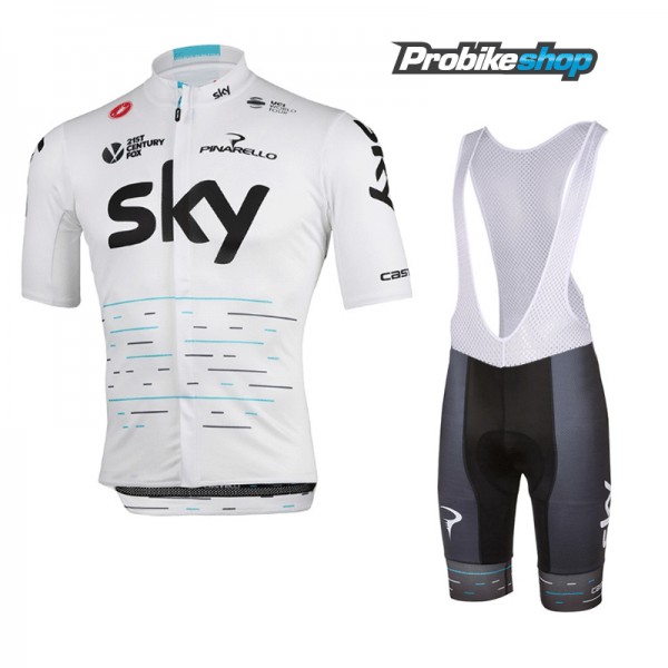 Sky Team Tour De France Set 2017 Fahrradbekleidung Satz Radtrikot Kurzarm+Kurz Trägerhose 129JXDG Sky Team Tour De France Set 2017 Fahrradbekleidung Satz Radtrikot Kurzarm+Kurz Trägerhose 129JXDG